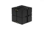 Shivsoft Infinity Cube Toy for Kids and Adults, Best for Anti Stress and Anxiety Relief- Full Black
