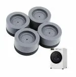 Smart Round 4 PCs Multi-Purpose Washing Machine Stand,Anti Vibration Stand,Refrigerator Stand