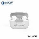 KASTURI SPHERE Buds U - TWS Digital Display in Ear Earbuds with 12.44Mm Dynamic Drivers, Quad Mic, Enc Mode with 50Hrs+ Playtime, Smooth Touch Controls, Charging Wireless Bluetooth Pack of 1