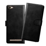 HANIRY Flip cover For Lava A77 flip cover / A77T flip cover / Black