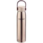 Pinnacle Thermo Pika Vacushield Hot & Cold, 340 ML, Rose Gold For water, tea, coffee. Sports 340 ml Bottle (Pack of 1, Gold, Steel)