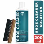 ROYAL CARE PROFESSIONAL Shoe Cleaner Foam Spray SOLUTION 200 ML + BRUSH Cleaning Foam | Works on Leather, Whites, Nubuck, Golf Shoes, Basketball Shoes, Boots, Sandals