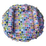 Amardeep And Co Blue Round Baby Mattress 94 x 5 x 94 cm