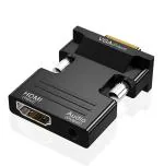Microware VGA, Auxiliary, HDMI Adapter for Projector, TV, Monitor, PC, DVD Player