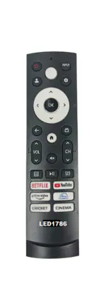 Buy NIJ TRADING __LED1786__ VU Smart LED TV Remote Control Online at