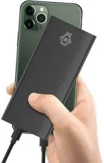 MI-STS K1_20K Dual USB Portable 20000mAH Fast Charging Powerbank with LED Indicator (Lithium Polymer, Fast Charging for Mobile)(Black)