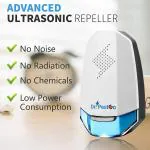 MEXONIC Ultrasonic pest repellent machine home Electronic Plug in Indoor Pest Repellent, mosquito machine, Lizard repellent for home best Office, Warehouse Hotel Mosquito Repellent for House(PACK OF 01)