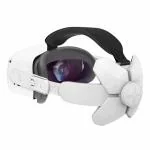 D & Y- CAREFLECTION Elite Strap For Oculus Meta Quest 2 / Oculus Quest 2, Adjustable Head Pad Head Extend Strap Replacement Provides Longer Enhanced Grip, Comfortable Fit Balance & Support Better Comfort VR Accessory V2