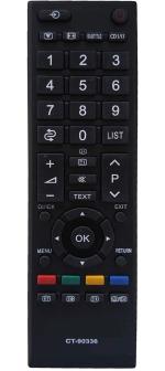TIVANY INTERNATIONAL TV Remote Control for Toshiba LED/LCD/HD Tv Remote Control Model No CT-90336