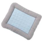 Kuber Industries Blue Cotton Rectangular Dog And Cat Bed