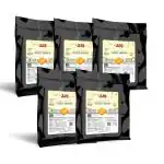 JIJO Khakhra 5 Pcs Combo Cheeze Square Khakhra| Snacks| Roasted| Diet(900g, Pack of 5*180g)