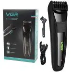 VGR V-015 Professional Hair Trimmer Runtime: 60 min Trimmer for Men (Black)