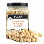 RiTrue l Turkish Hazel Nuts l 500 GM Without Shell | Raw Non GMO Unsalted Vegan | Organic Hazelnuts
