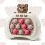 Childgossip Pop Fidget Games Push Bubble Pop Puzzle Game Push Button Toy for Kids Girl Boy (Black)