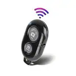 AXEW ACCESSORIES Bluetooth Remote Shutter for Selfie Click Weight Compatible with All Devices