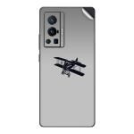 GADGETSWRAP Printed Vinyl Skin Sticker for Vivo X70 Pro - Grey Theme