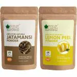 Bliss of Earth Natural Jatamansi Powder+ Lemon Peel Powder For Skin, Acne & Face care. 100gm Each