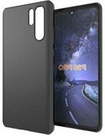 XOVO Back Cover for Honor Huawei P30 Pro (Black, Dual Protection, Silicon, Pack of 1)