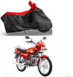 Bykorrzon Red,Black Polyester Full Body Bike Cover for Hero Splendor