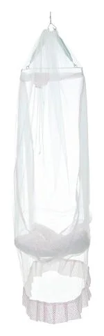 VParents New Born Net Baby Swing Cradle with Mosquito net Spring (Pink)