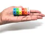 Kuhu Creations Magnetic Cylinder Mathematics Activity Puzzle Toy 1 set.