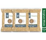 Trinetra Jowar 1500 g (500g X 3 Pack) Sorghum Whole