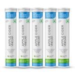The Fitness Factory| Apple Cider Vinegar Effervescent Tablet for Immunity Detox and Weight Management, Sugar-free |Green Apple flavor 100 tablet