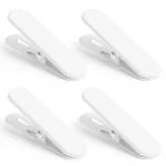 ABOUT SPACE Pegboard Clips - Pack of 4 Peg Board Clips for Rags, Rust-Free Clothes Pegs for Oven Mitts, Postcards, Photos for Home Office Kitchen Storage and Display (2 Set - L 8 x B 2 cm)