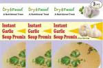DryOfeast Garlic Soup Instant Premix - 40 Grams (Pack of 3)