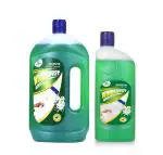 Whitebust Disinfectant Surface & Floor Cleaner Liquid, Jasmine - 1 Litre & 500ml Pack