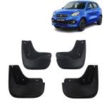 Kingsway Techo Car Flash Guard Mud Flaps, Suitable For Maruti Suzuki Celerio, Model Year : 2021 Onwards, Material: ABS/PVC, Color : Black, Set Of 4 Piece