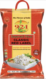 921 CLASSIC RED LABEL JEERA RICE SPECIAL BASMATI RICE 5KG