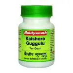 Baidyanath Kaishore Guggulu for Gout (Vat Rakta) and Its Complications, 80 tablets, 30 g (pack of 2)