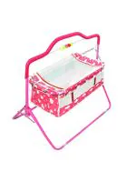 VParents Newborn Baby Sleep Swing Cradle Jhula Palna Tottilu Crib Bassinet cot - Months for Baby Boys and Girls Bunny (Pink) 111105