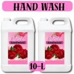 KYARA DREAMS Hand wash liquid pink 10Litr Skincare Handwash | ROSE Fragrance - 10 L | 99% Germ protection, Soft on Hands