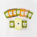 The Indian Chai One Herb - Immunity, Cough & Cold Assorted Sampler with Tea Masala Powder, Pipali Longum, Mullein, Echinacea, Eucalyptus, Pudina, Thyme, Giloy and Elderberry Powder, 10g Each, Trial Pack (9 x 10g)