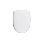 BLUECERA Polypropylene Toilet Seat Cover Commode with Cover | Commode Seat For Toilet | Noise Proof Toilet Seat Cover | Sleek Design Easy Installation (710)