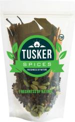 Tusker Spices Mixed Spices Cardamom, Black Pepper, Clove, Cinnamon, Bay Leaf 500 g
