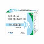 Leeford Leebiotic Prebiotics and Probiotics Capsule for Better Digestion and Immunity - 10 Capsules (Pack of 10)