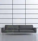 50 Meters Black Tape, Home Floor Wallpaper Waterproof Tiles, Tile Gap Tiles Stickers for Floor