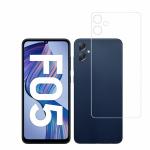 ISAAK Unbreakable Back Skin compatible with Samsung Galaxy F05 (Pack of 1)