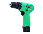 JPT 12V Cordless Drill, 600 Watts, 24Nm Max Torque Small Electric Screwdriver Driver Tool Kit Power Drill Set With 1 X 12V/1.5Ah Battery & Charger (0.4 Inches - Max Chuck Size), Green