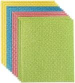 Whinsy Kitchen Cleaning Wipes Cellulose Sponge Wipes and Paper Towel Reusable and Biodegradable for Household and Kitchen Cleaning 5 Pack