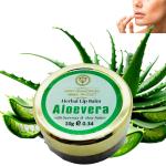 Happy Gramodyog Herbal Product CLAIRA Aloe Vera Lip Balm with Pure Aloe Gel, Beeswax and Shea Butter | Soft & Hydrated Lips , 10 gm