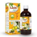 Basic Ayurveda Lauki Juice Bottle Gourd Juice 1000 ml Pack of 2