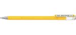 Pentel Mattehop 1.0 MM Roller Gel Pen | Bright Colours | Opaque Ink | Ideal For DIY Art & Decorative Writing (K110-V) (Yellow)