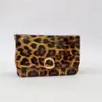 Ilital Stylz Glossy Lepoard printed sling bag for women