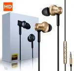 SNPD Sold: Pro HD Earphone with Mic (Normal Bass Effect) Support for Xiaomi Redmi Mi Mobiles & Other Mobiles