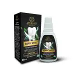 Ayuugain Happy Smile Gum Paint for Strong & Healthy Gum | Helpful in Bleeding Gums, Sensitivity, Bad Breath, Tooth Pain Relief, Tooth Infection & Mouth Odour With Clove Oil & 15 Ayurvedic Herbs