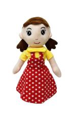Lil'ted Attractive Light & Musical Sound and Singing Poem Girl (Dancing Doll (30 cm), Red)